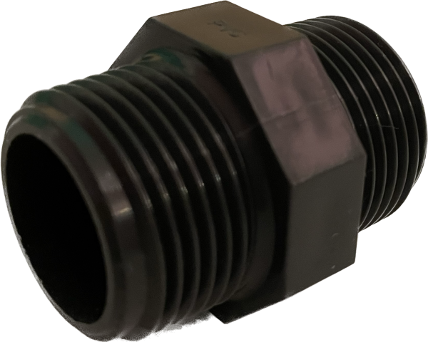 Doppelnippel AG x AG PVC-U 1/4" bis 4"